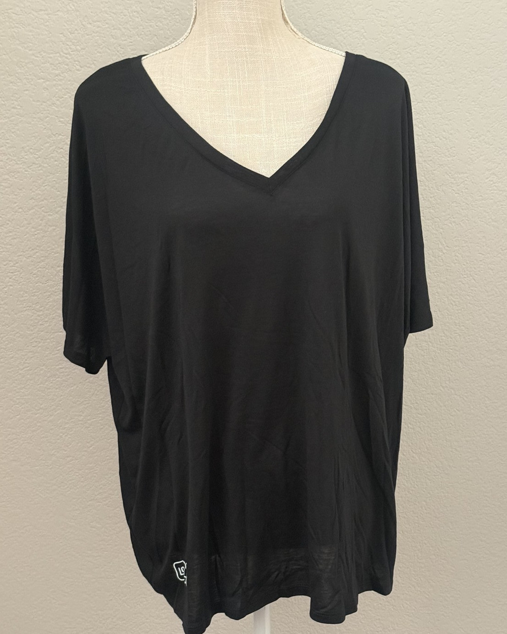 Glock Girl Tunic Top Black Size 2XL Womens NWT Glock Girl Soft Stretch Comfy